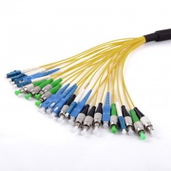 Sopto 24 Cores Fibra Optica Pigtail Lan Patch Cord