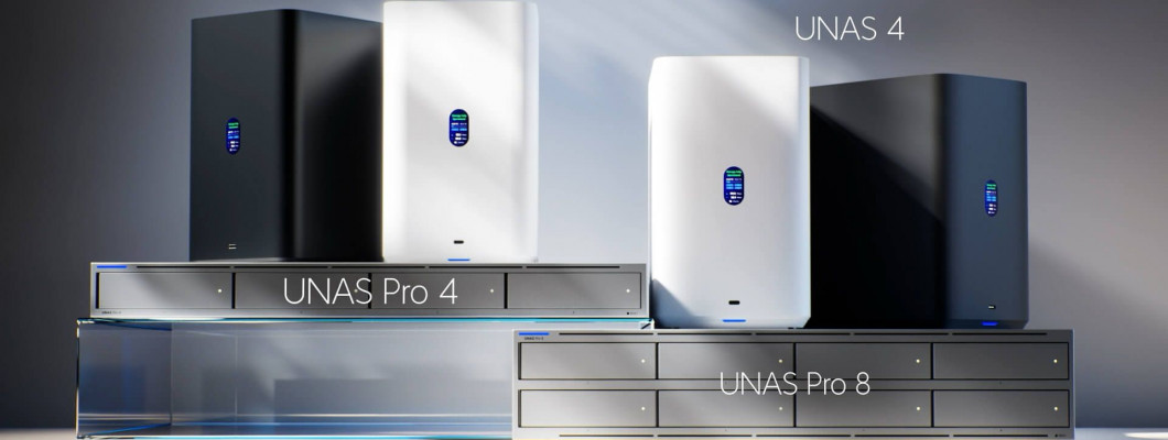 UniFi UNAS – надежное и масштабируемое NAS-хранилище