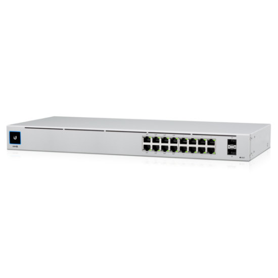 Коммутатор Ubiquiti UniFi Switch 16 PoE (USW-16-POE)
