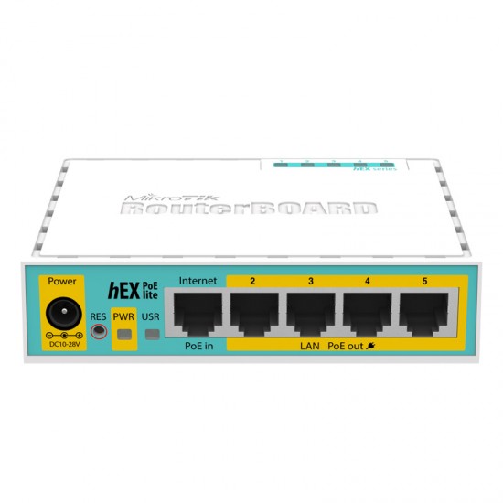 MikroTik hEX PoE Lite (RB750UPr2)