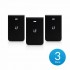 Ubiquiti In-Wall HD Covers Black 3-pack (IW-HD-BK-3)