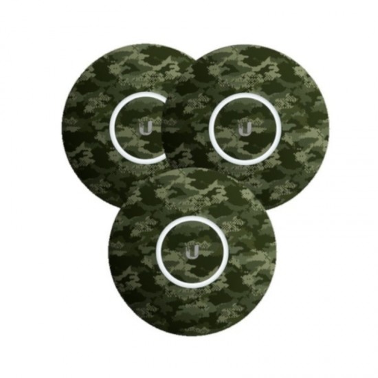 Ubiquiti Access Point nanoHD / U6 Lite Camo Cover, 3-Pack (nHD-cover-Camo-3)