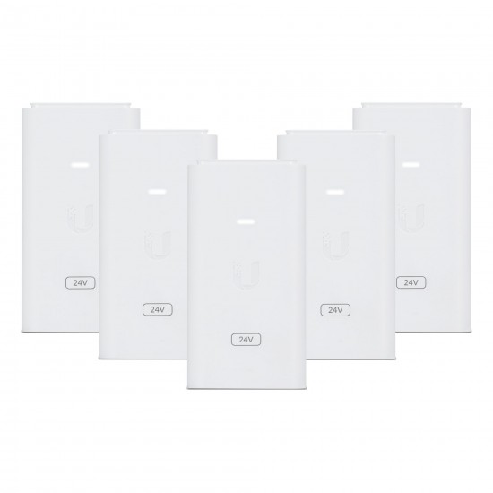 Ubiquiti POE-24-24W Gigabit 5-pack (POE-24-24W-5P)