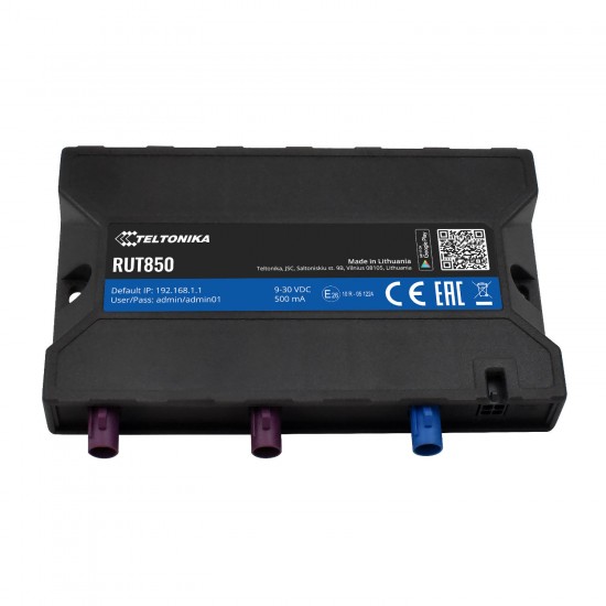 Teltonika RUT850 Automotive LTE Router with GPS