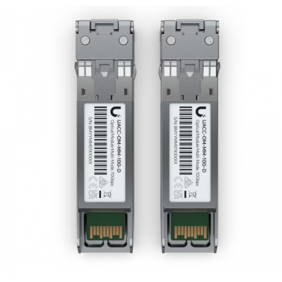 SFP-трансивер Ubiquiti 10 Gbps Multi-Mode Optical Module (UACC-OM-MM-10G-D)