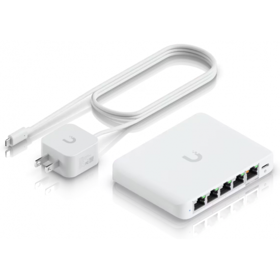 Коммутатор Ubiquiti UniFi Switch Flex Mini 2.5G (USW-FLEX-2.5G-5)